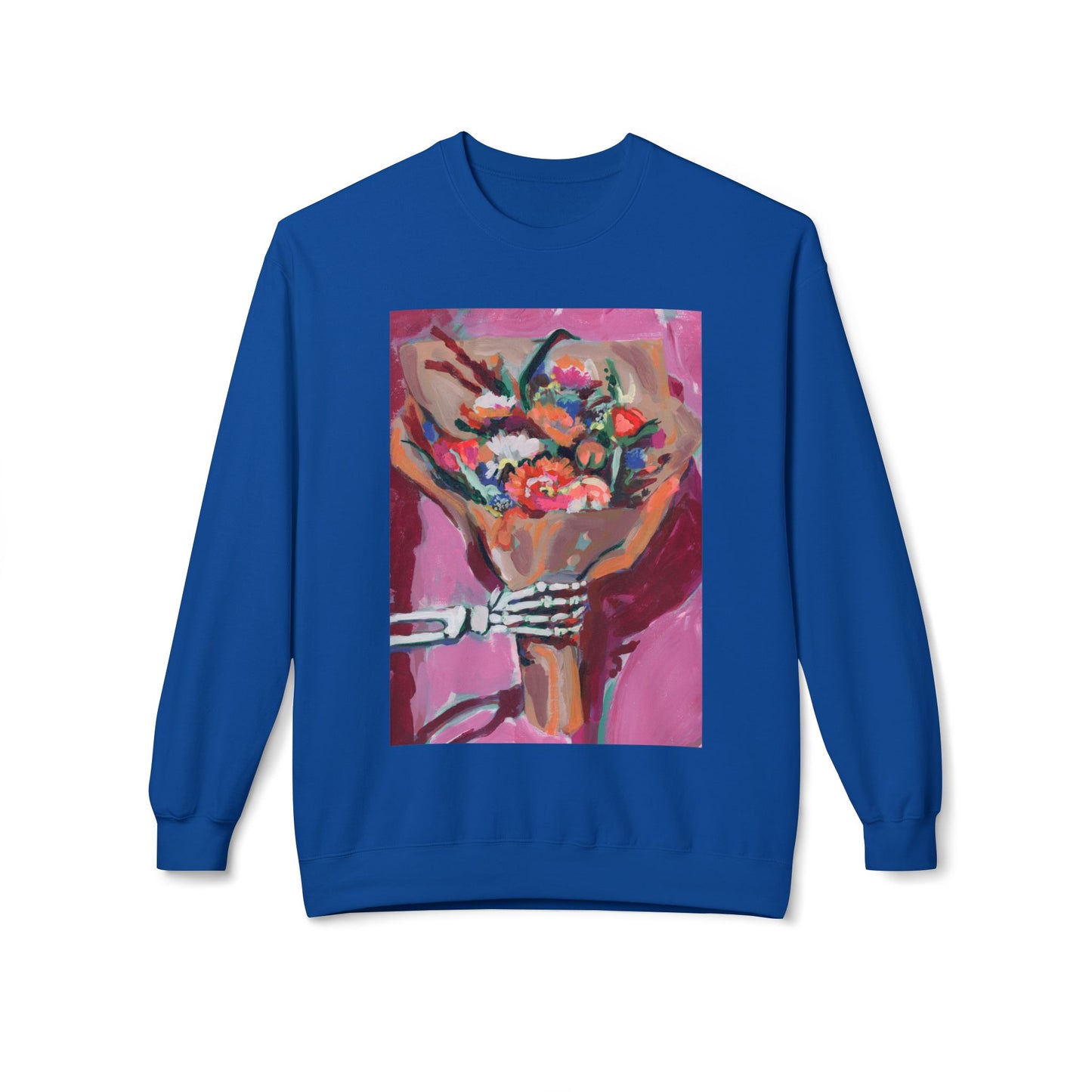 Skeleton Hand Bouquet Sweatshirt