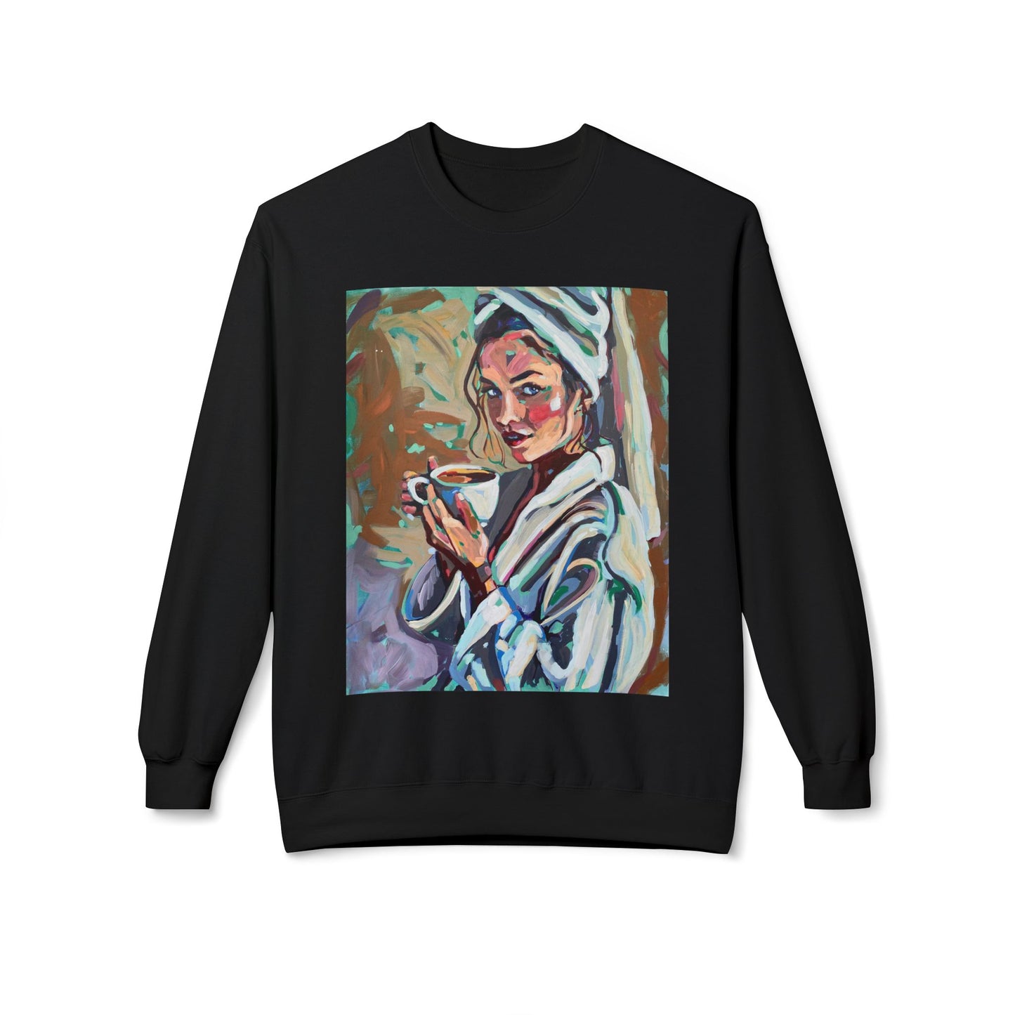 Autumn Coffee Girl Sweatshirt