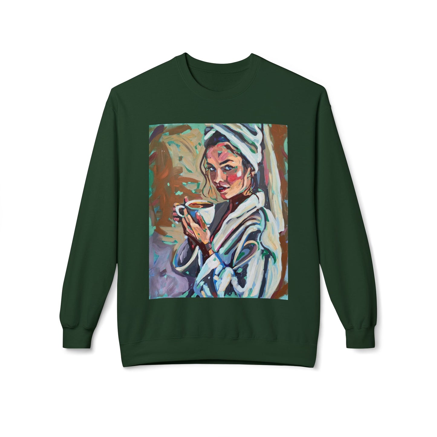 Autumn Coffee Girl Sweatshirt