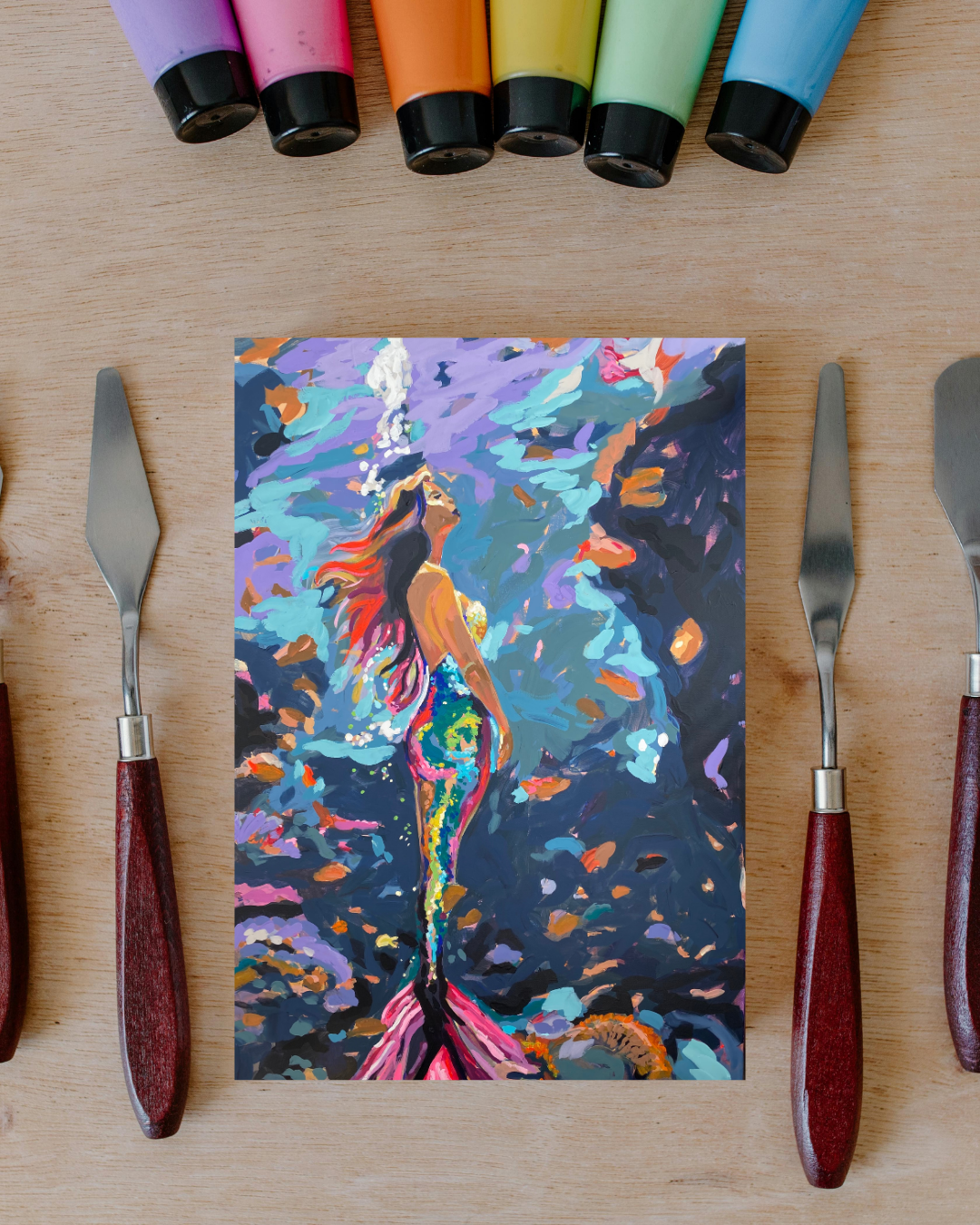 Mermaid Canvas Print