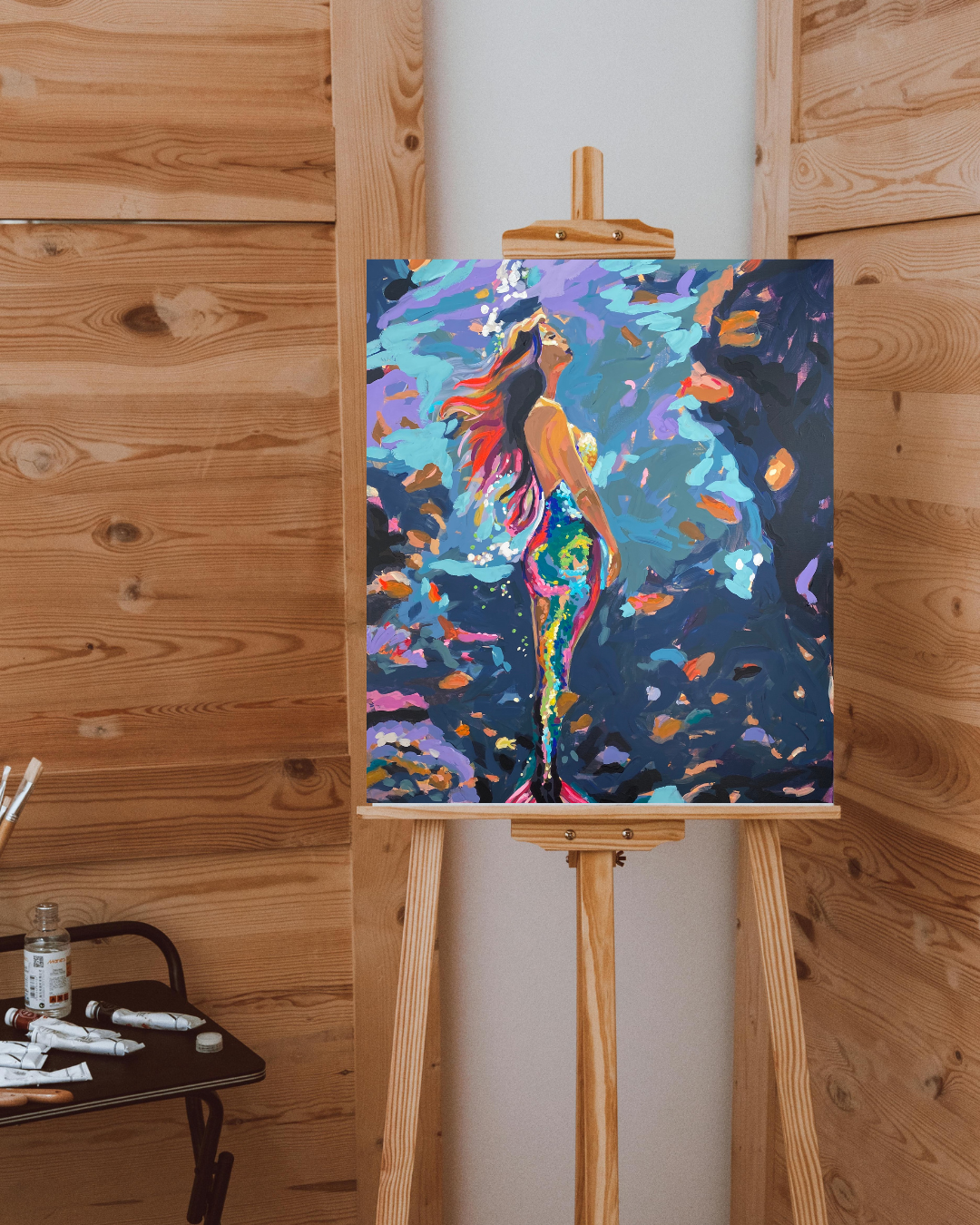 Mermaid Canvas Print