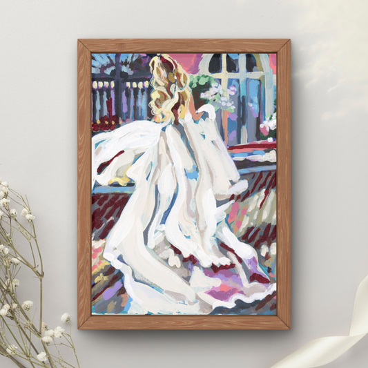 Bride Art Print