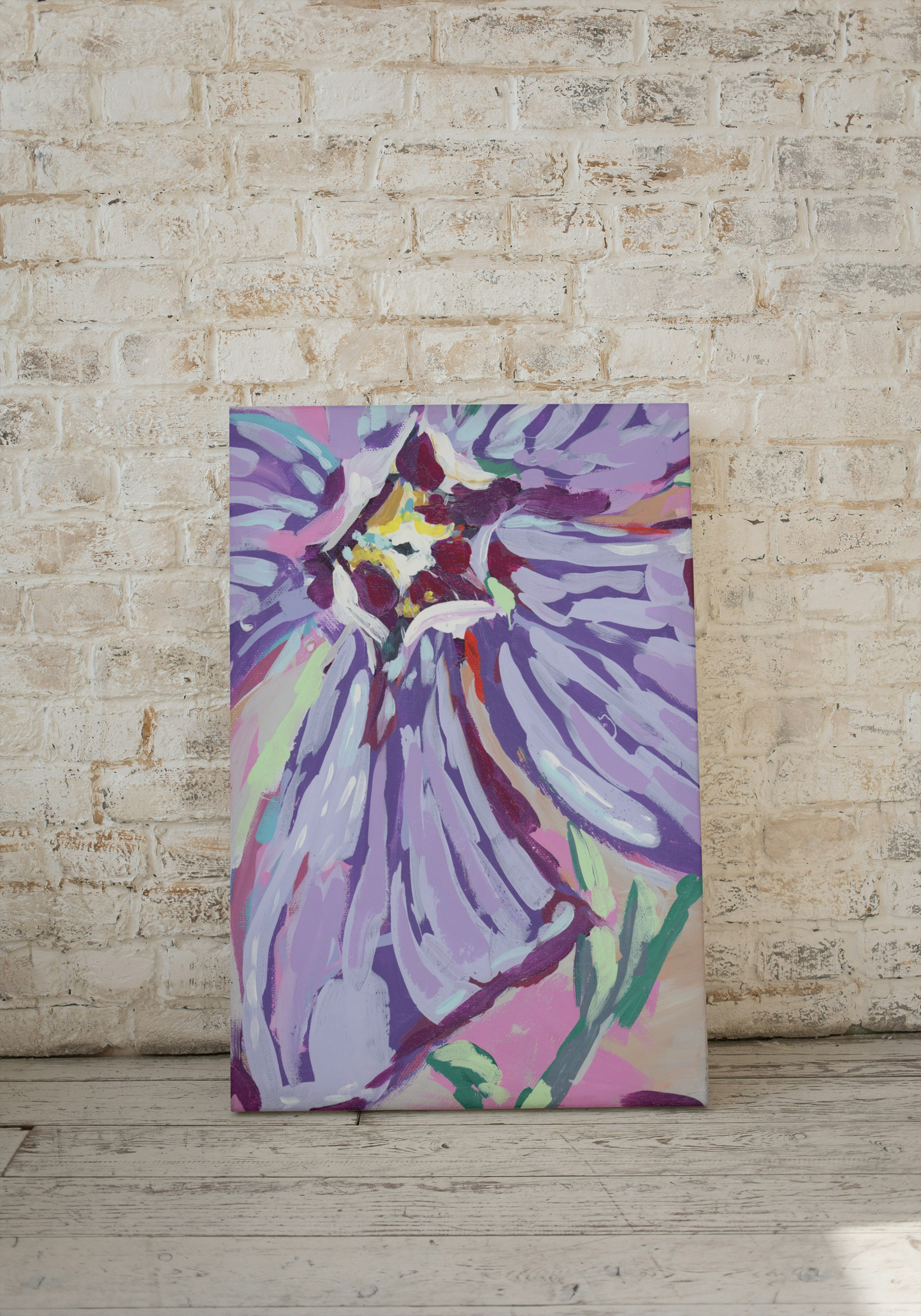 February Birth Flower Canvas Print