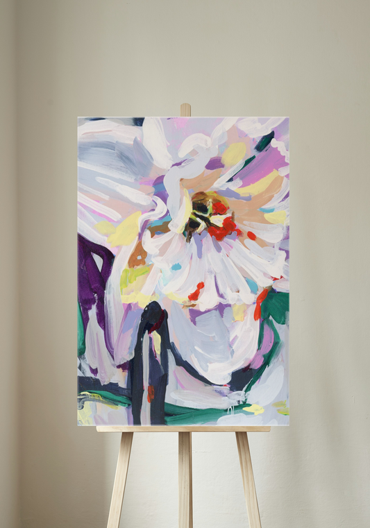 March Birth Flower Canvas Print