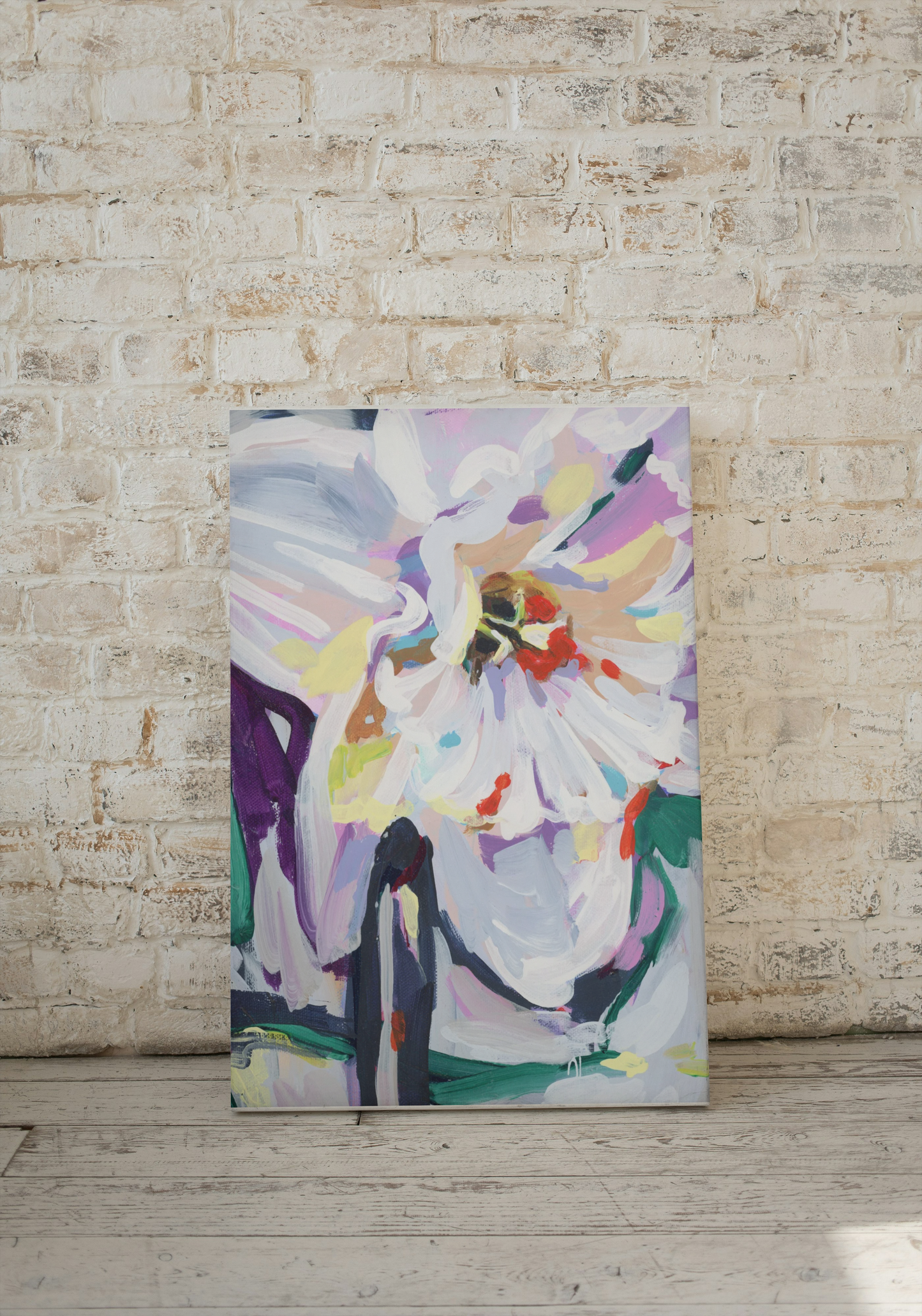 March Birth Flower Canvas Print