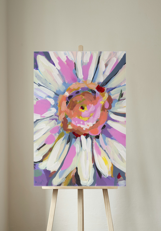 April Birth Flower Canvas Print