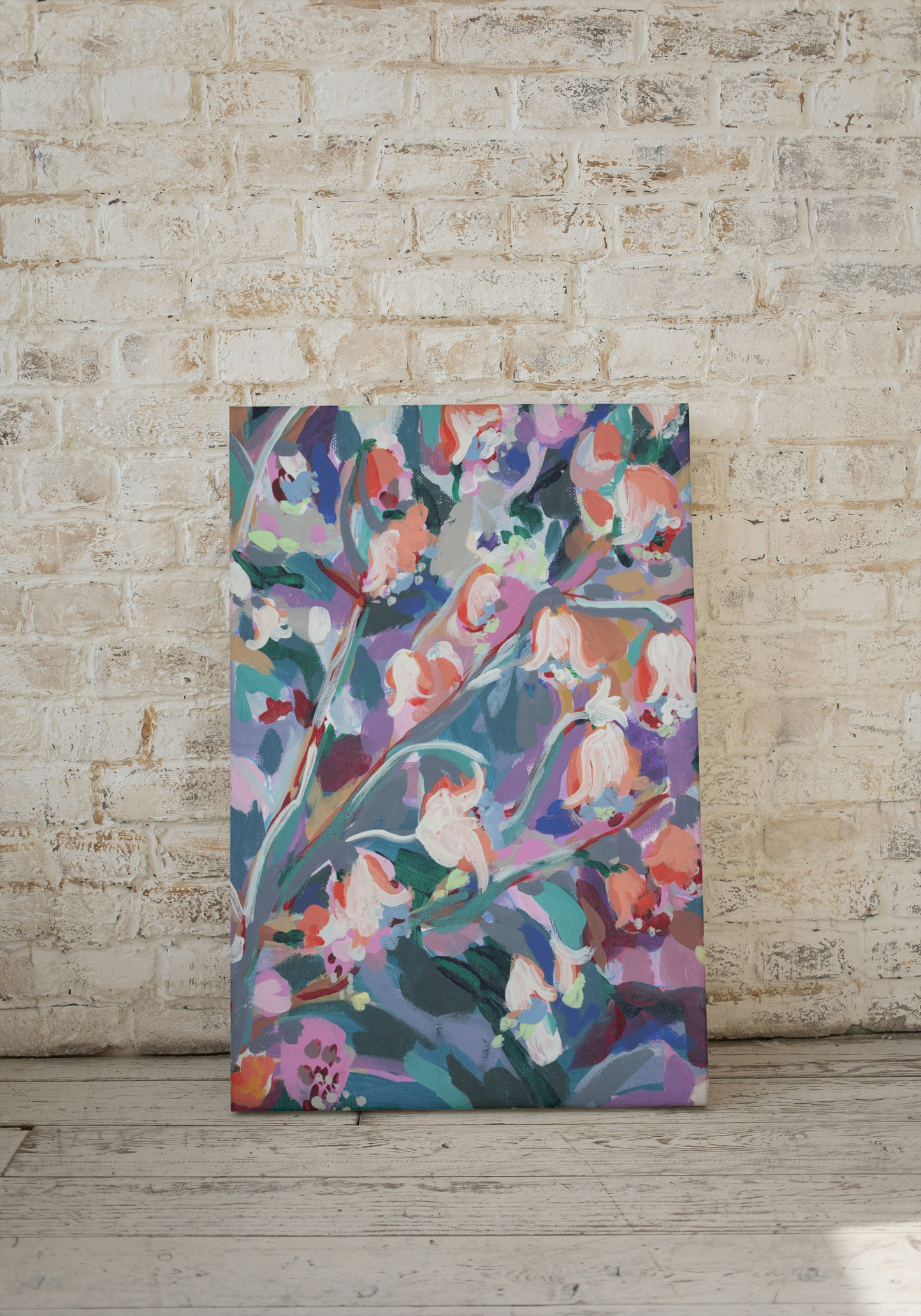 May Birth Flower Canvas Print