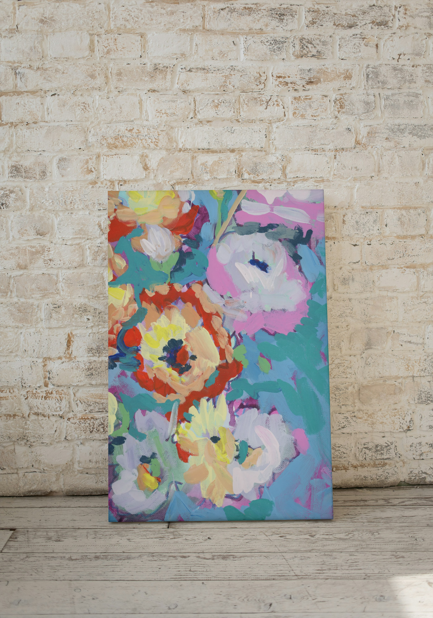 November Birth Flower Canvas Print