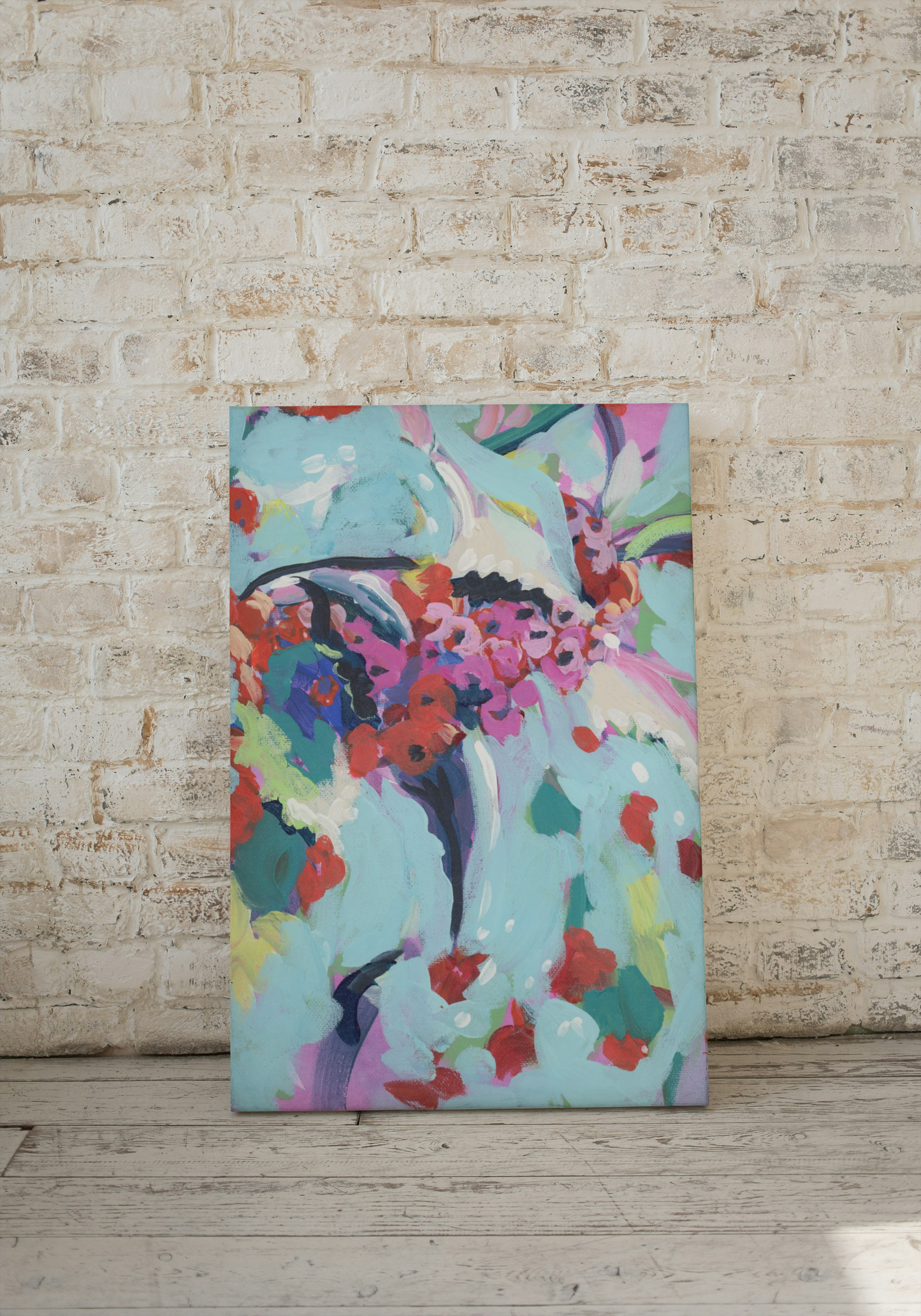 December Birth Flower Canvas Print
