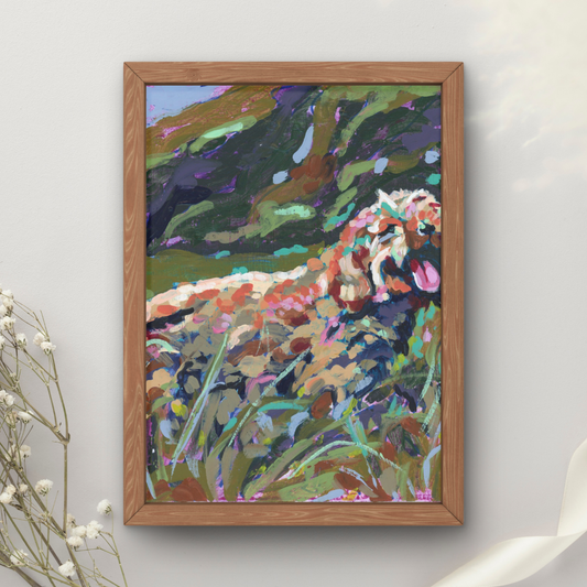 Golden Doodle Art Print