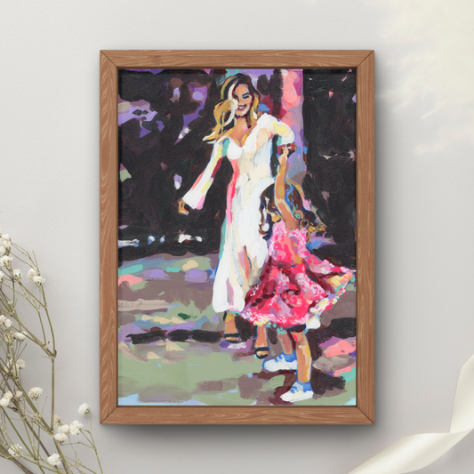 Copy of Coffee Girl Art Print