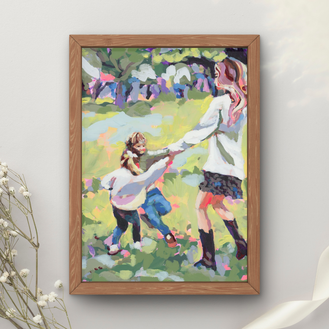 Ring Around the Rosey Art Print