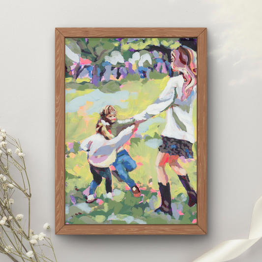 Ring Around the Rosey Art Print