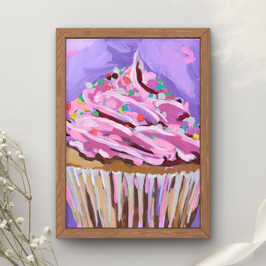 Cupcake Art Print