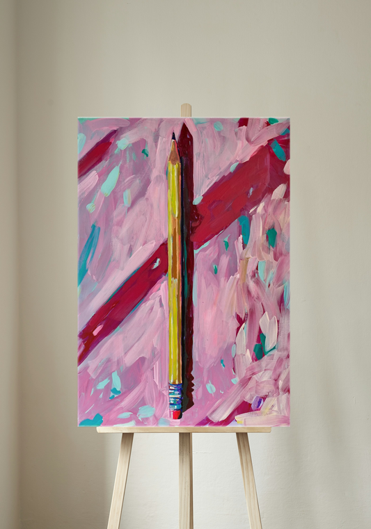 Teacher Pencil Canvas Print