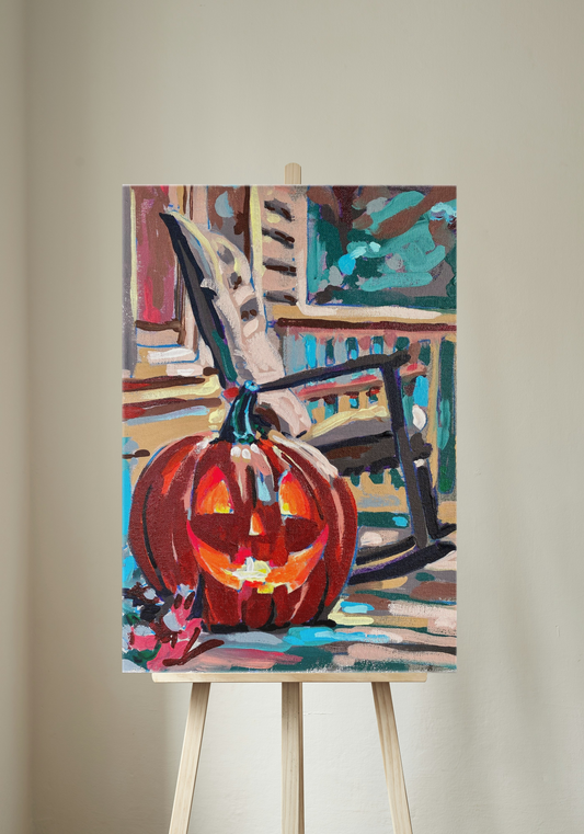 Jack 'O Lantern Canvas Print