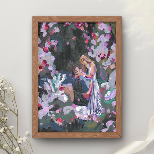 Engaged Art Print