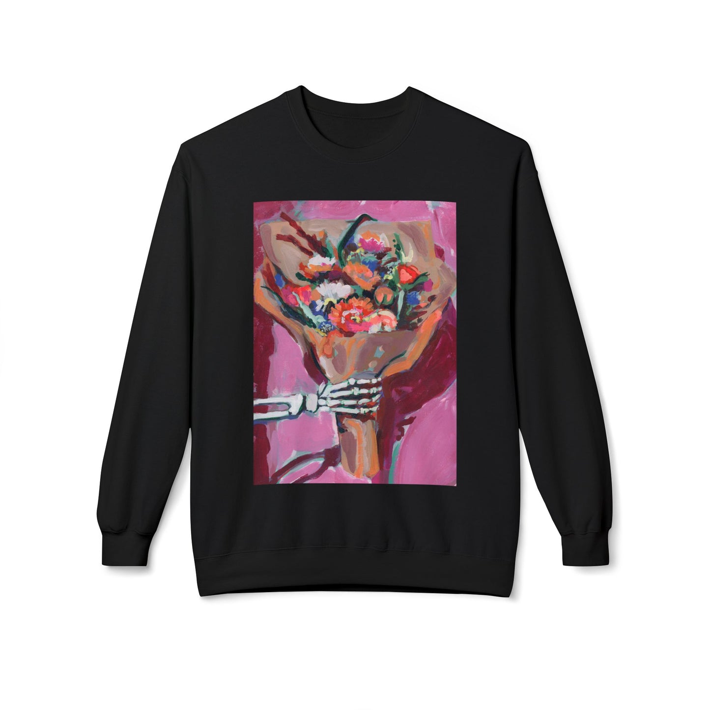 Skeleton Hand Bouquet Sweatshirt