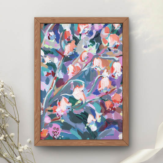 May Birth Flower Art Print