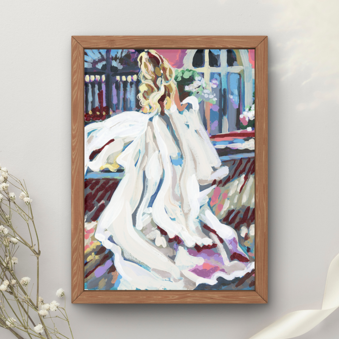 Bride Art Print