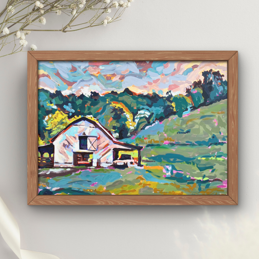 Barn Art Print