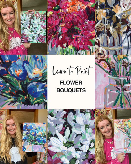 Paint Flower Bouquets Course