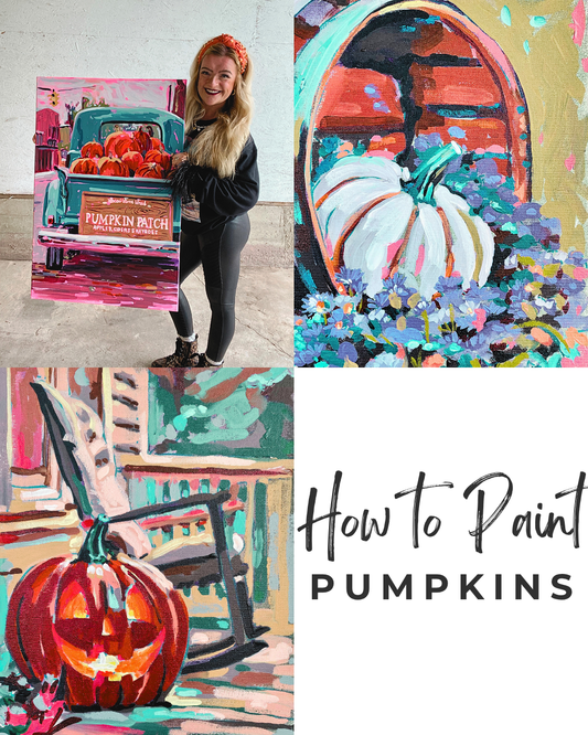 How to Paint Pumpkins