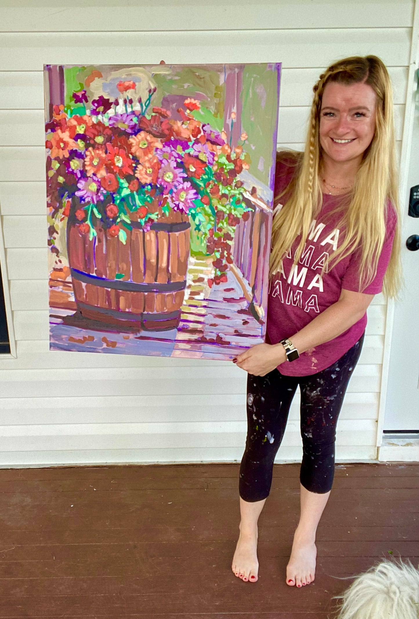 Flower Barrel