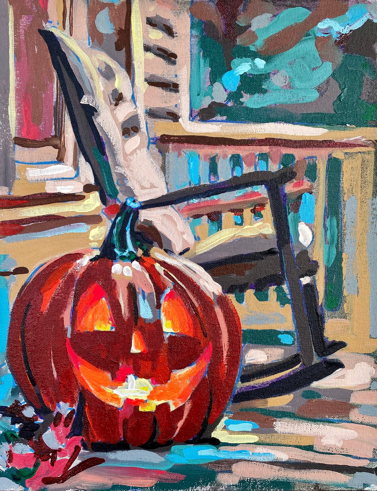 How to Paint Pumpkins