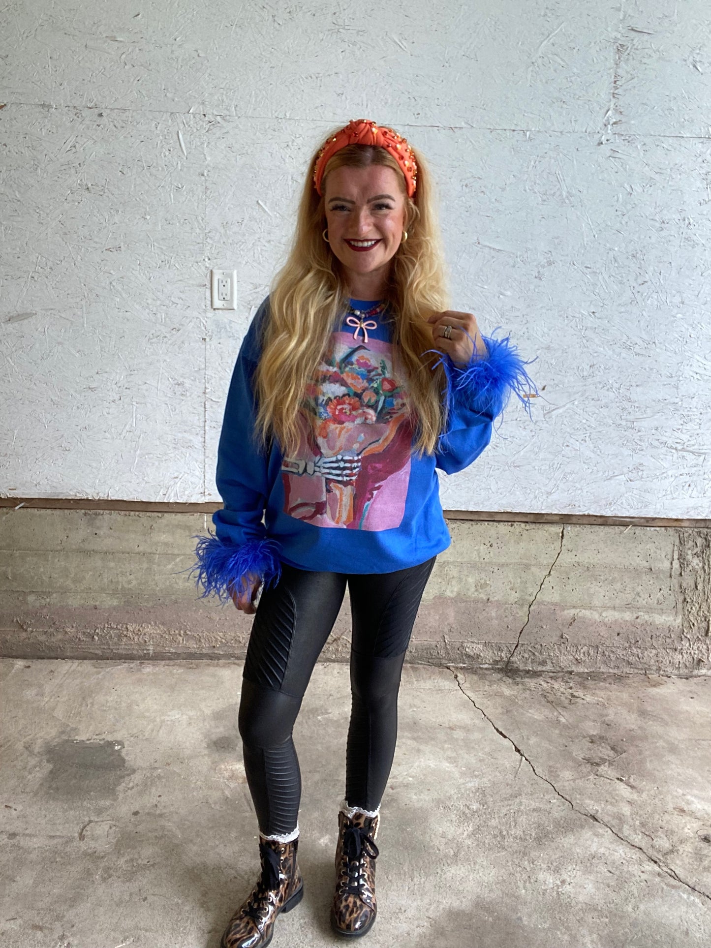 Skeleton Hand Bouquet Sweatshirt