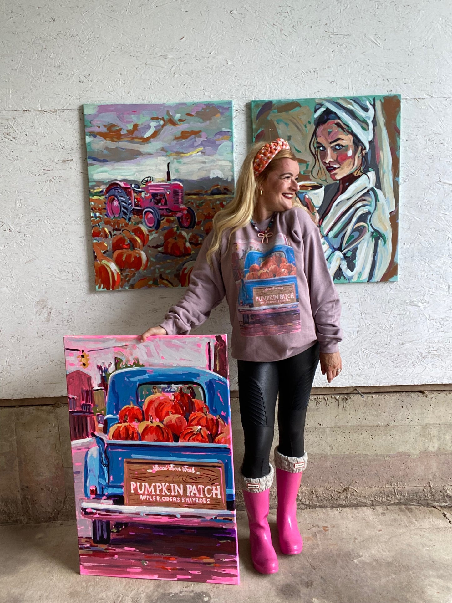 Pumpkin Truck Sweatshirt