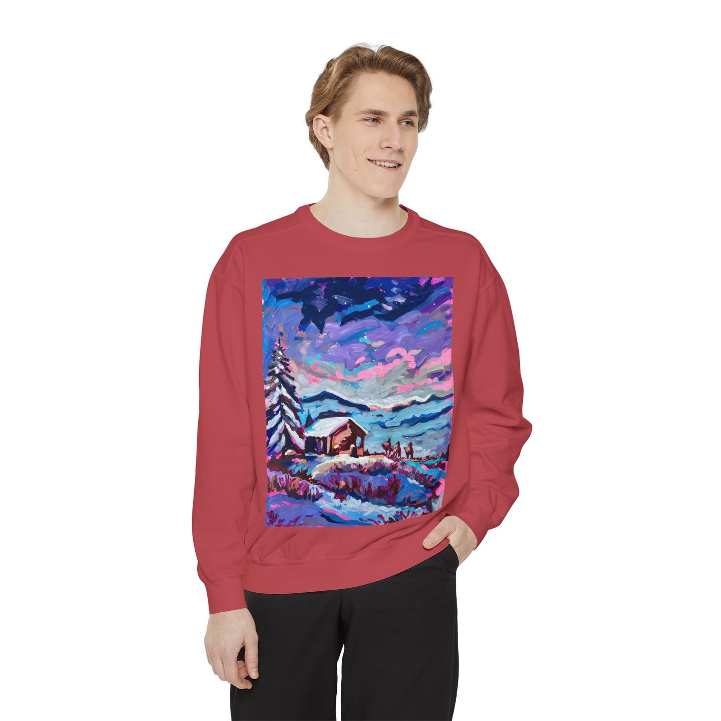 Snowy Nativity Sweatshirt