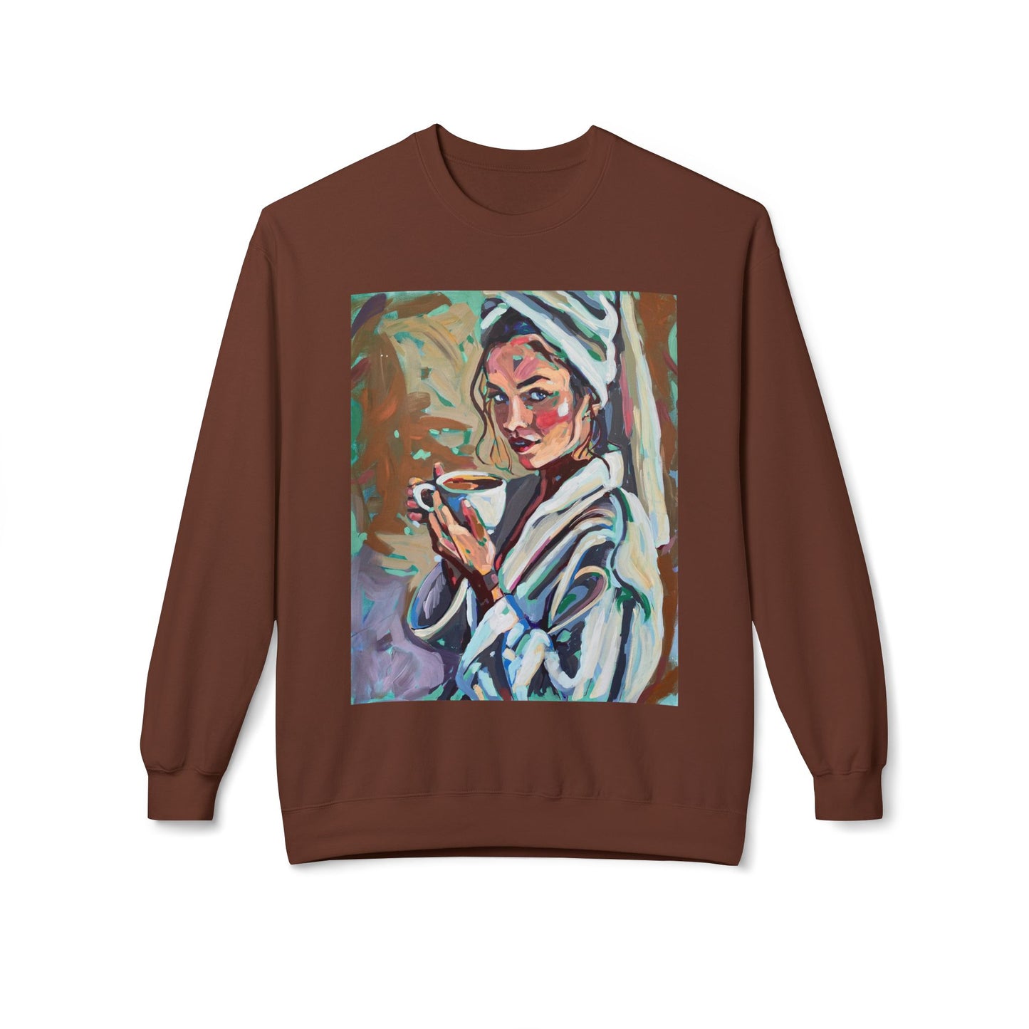 Autumn Coffee Girl Sweatshirt