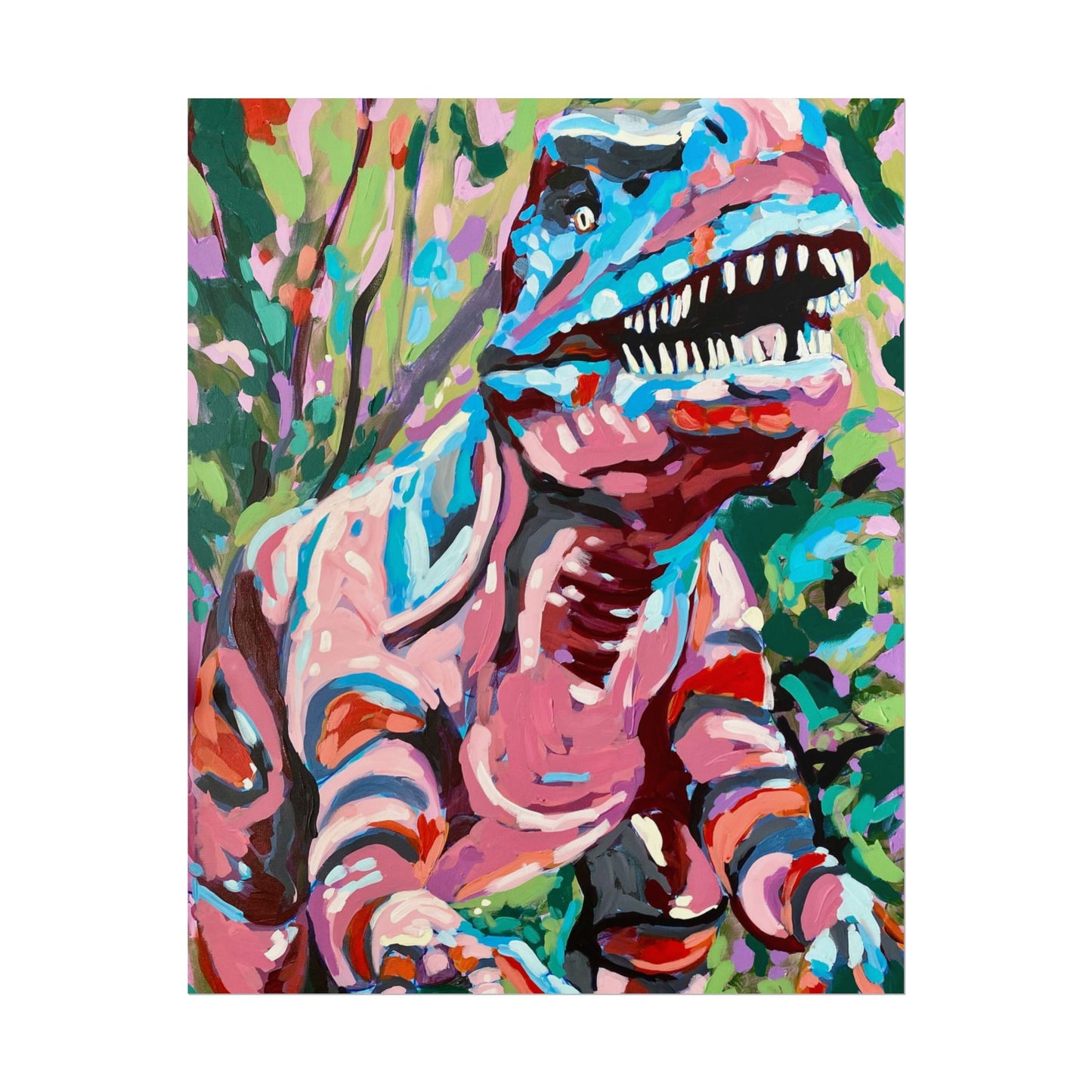 Clementine's Dino Art Print