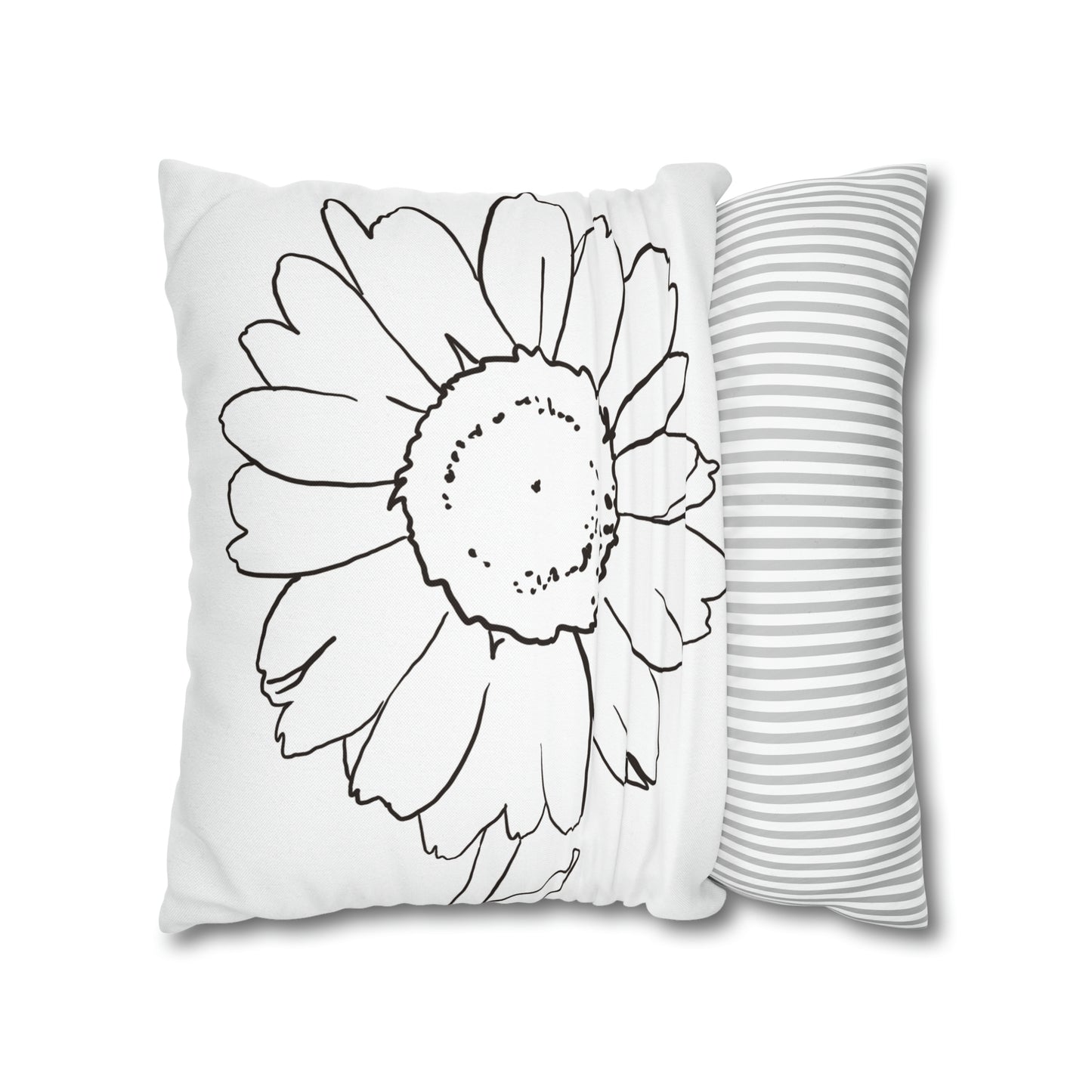April Birth Flower Double-Sided Pillow Cover