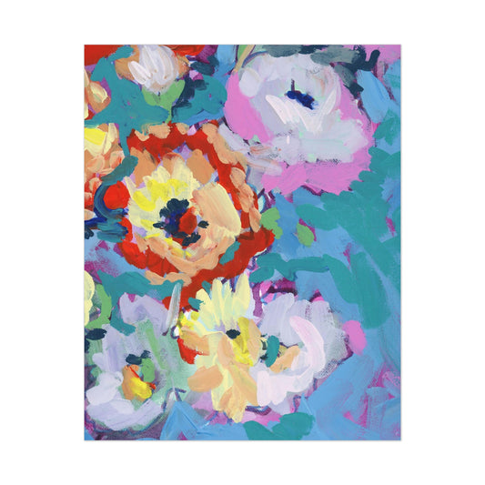 November Birth Flower Chrysanthemum (color print)