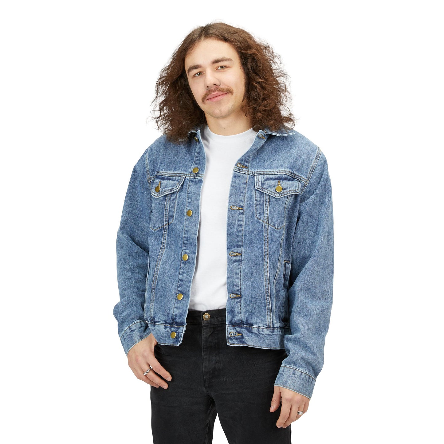 Pumpkin Spice Jean Jacket