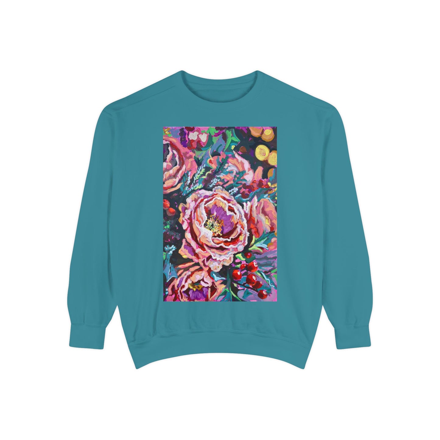 Christmas Floral Sweatshirt