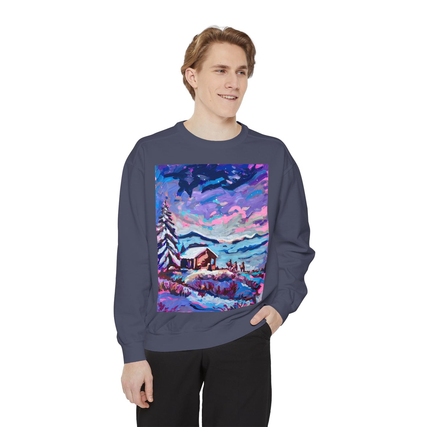 Snowy Nativity Sweatshirt