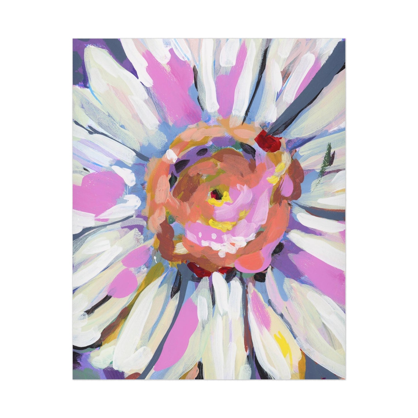 April Birth Flower Daisy (color print)