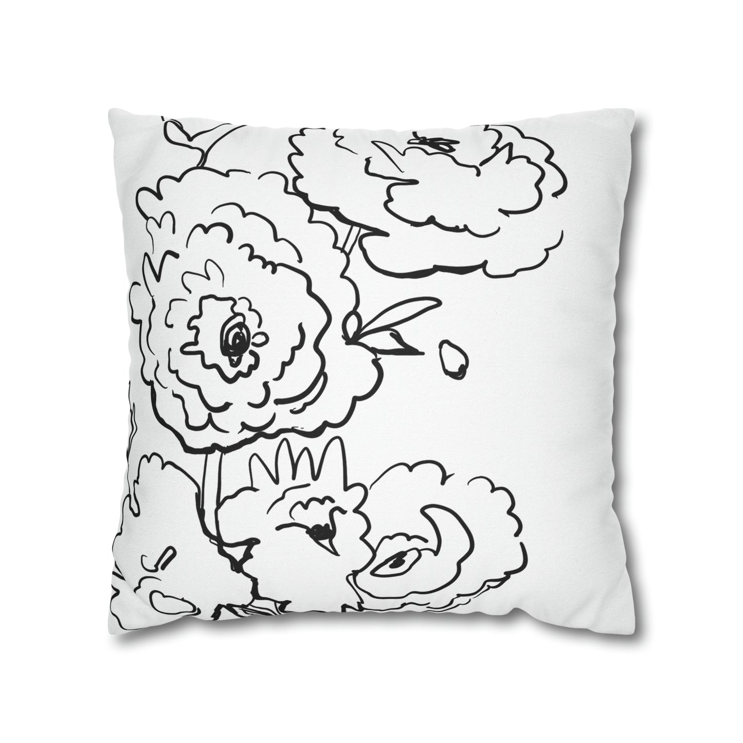 November Birth Flower Double-Sided Pillow Cover