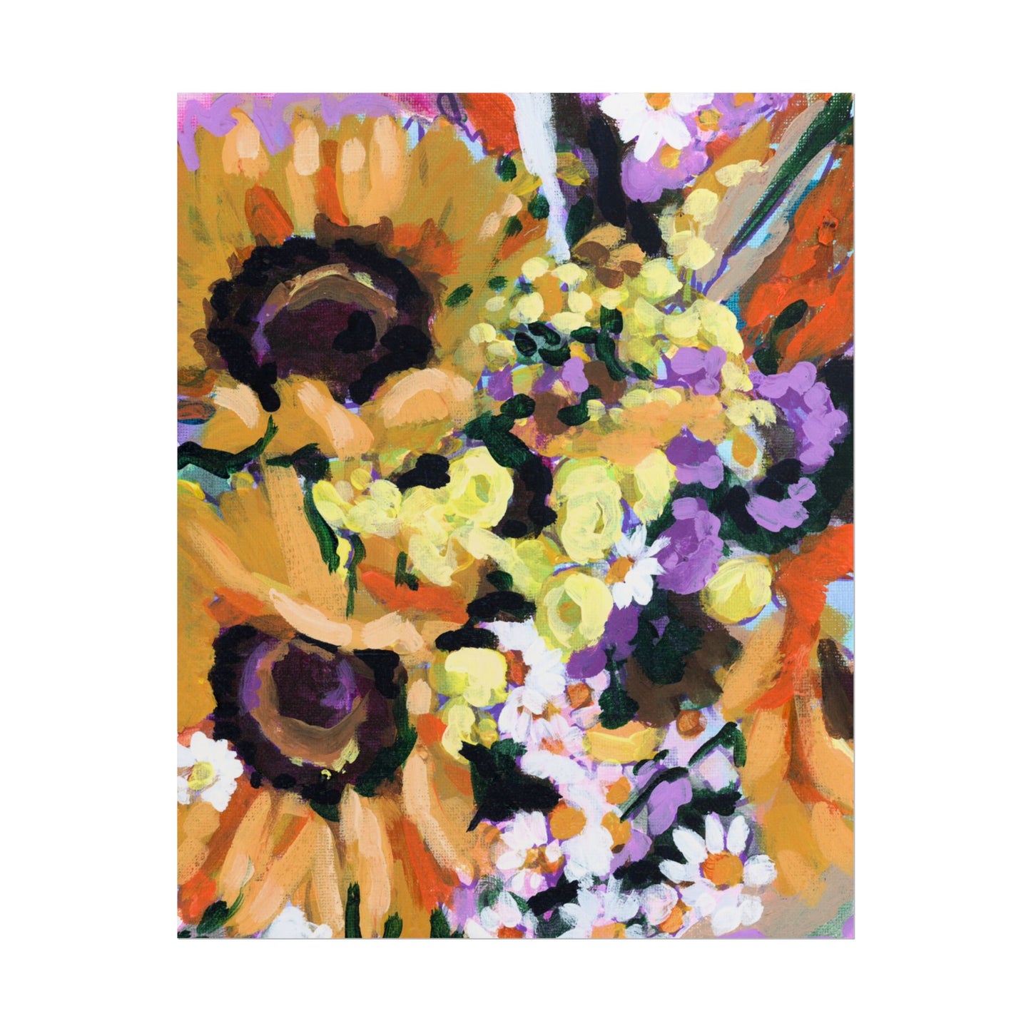 Sunflower Bouquet Art Print