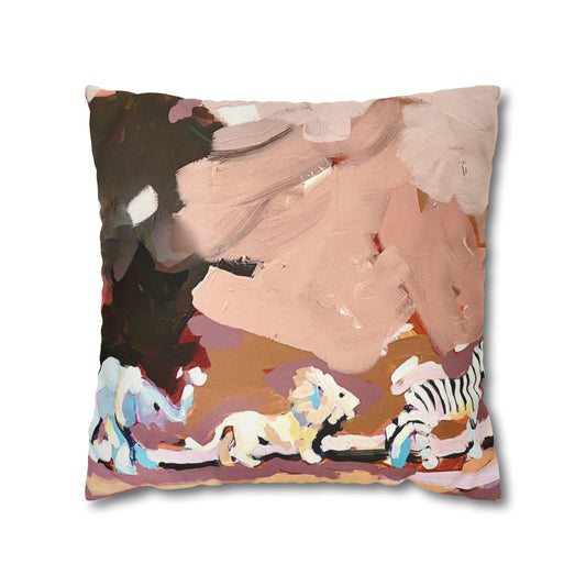 Nursery Animal Pillow Cover