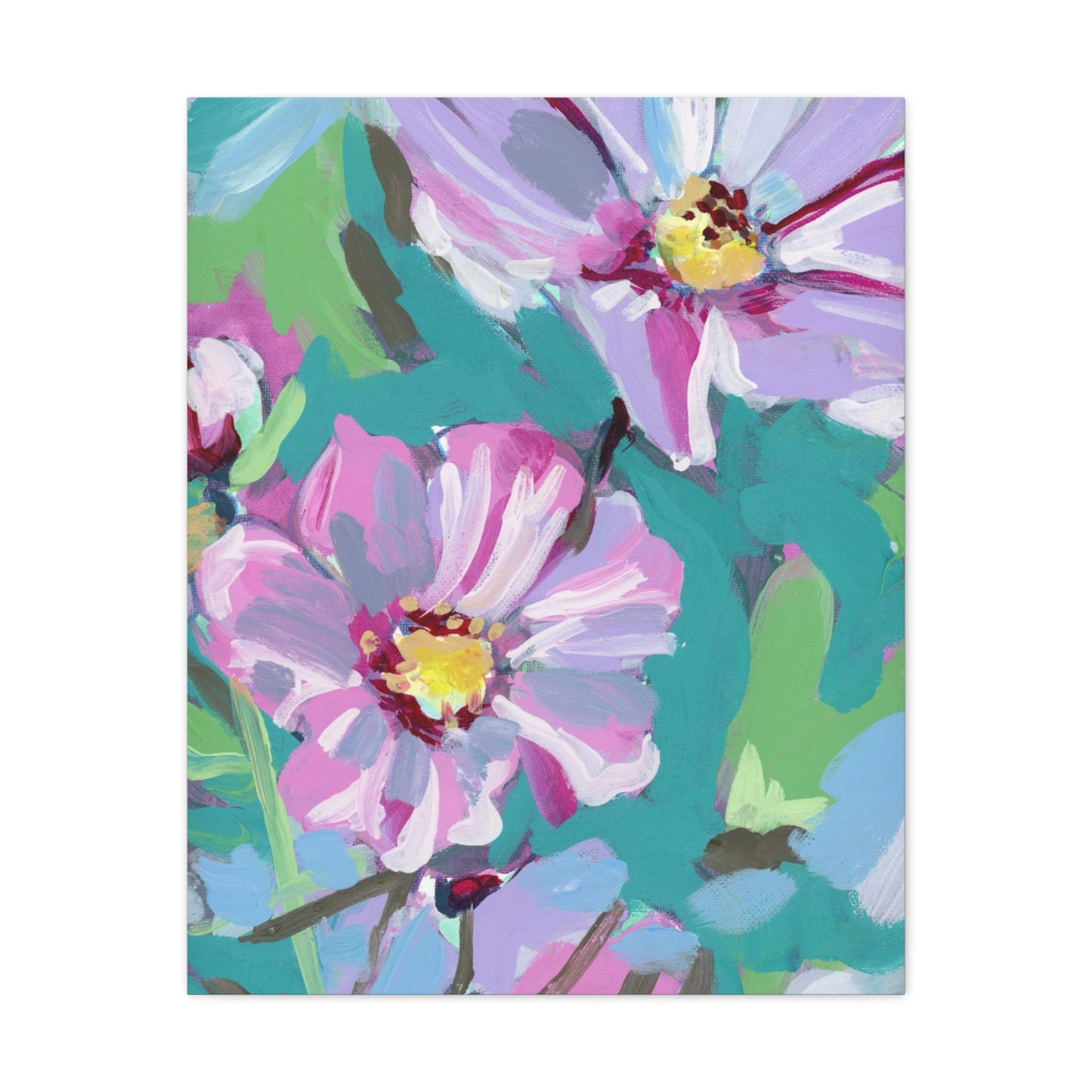 October Birth Flower Canvas