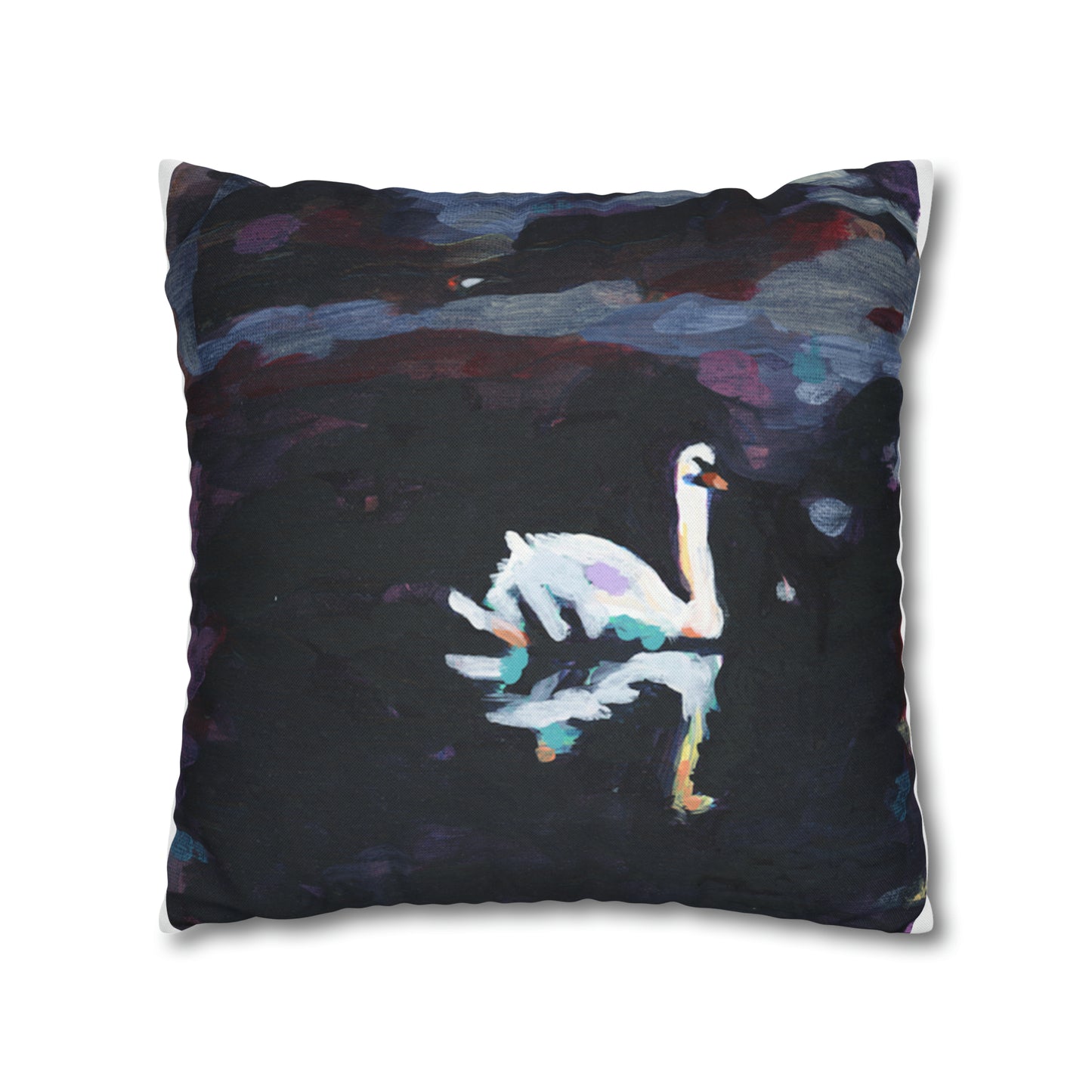 Swan Pillow Cover