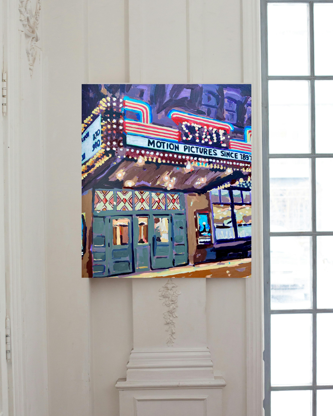 State Theater Canvas Print