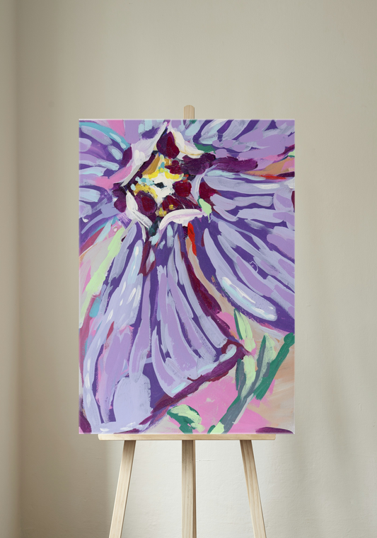 February Birth Flower Canvas Print