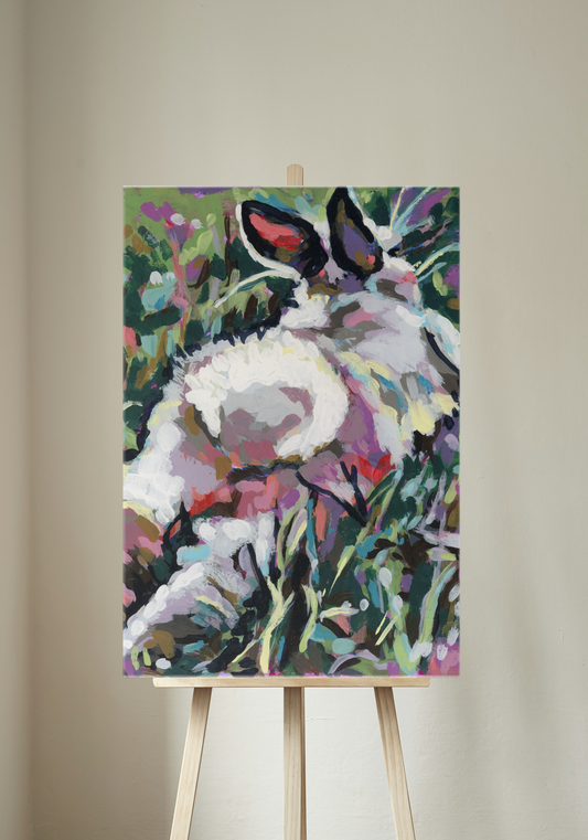 Big Booty Bunny Canvas Print