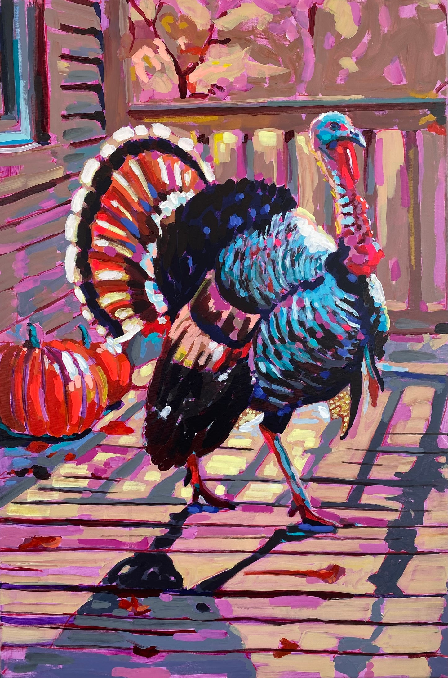 Turkey Strut Art Print