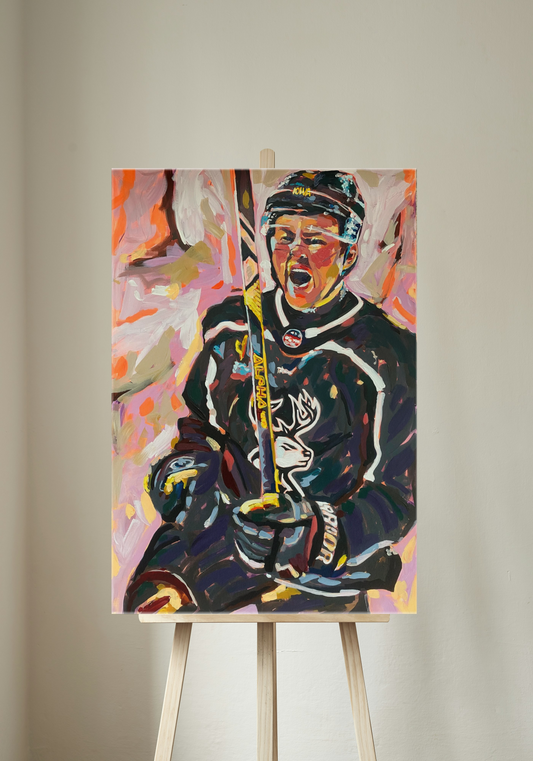 Iowa Heartlanders Hockey Canvas Print